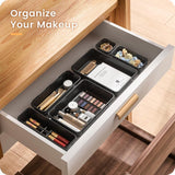 A - LuGei 【Military Grade Drawer Organizer, 【𝟱𝗦𝗶𝘇𝗲】 Makeup organizer, 【Holds 177 Items】 Bathroom Organizers and Storage, Organization and Storage, Desk Drawer Organizer for Bathroom Vanity - Homesidy.com