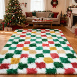 Shag Area Rugs for Bedroom Living Room,4X6 Ultra Soft Fluffy Area Rugs for Dorm, Indoor Carpet Nursery Rugs for Kids Girls Room Home Decor,Pink - Homesidy.com