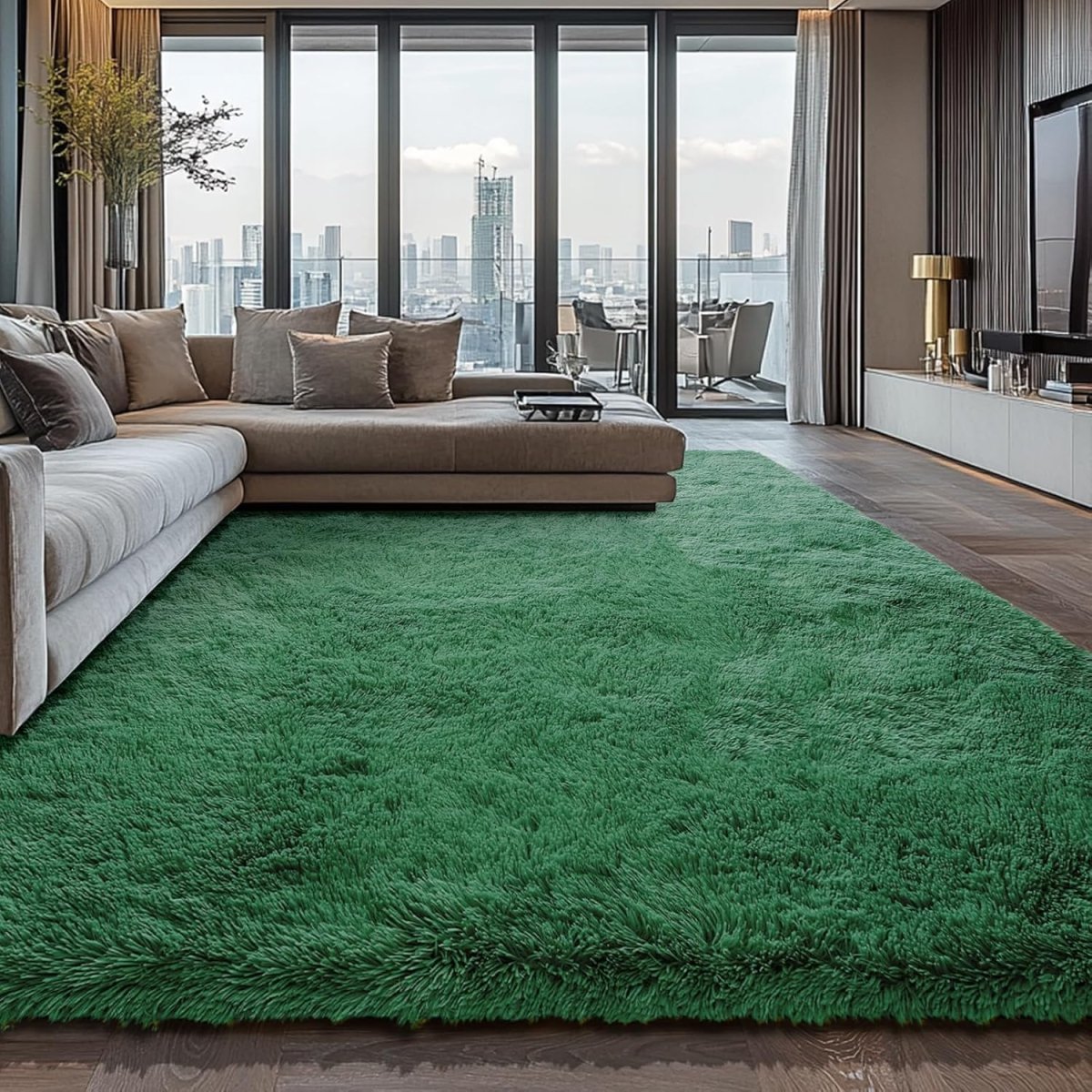 Shag Area Rugs for Bedroom Living Room,4X6 Ultra Soft Fluffy Area Rugs for Dorm, Indoor Carpet Nursery Rugs for Kids Girls Room Home Decor,Pink - Homesidy.com