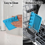 Zulay Kitchen Spoon Rest for Multiple Utensils High Heat - Resistant Silicone Drip Pad, BPA - Free Spoon Holder for Stove Top, Kitchen Gadget Holder for Ladles, Tongs, Cooking Spatula - Makes Great Gift - Homesidy.com