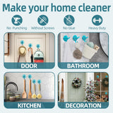 Antimbee 3 Pack Suction Cup Hooks, Clear Suction Cup Hanger, Removable Small Suction Cups for Shower, Bathroom, Glass, Door, Windows, Kitchen - Max Hanging up to 11 lbs on Smooth Surface - Homesidy.com