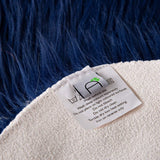 Ashler Faux Fur Rug, Fluffy White Small Sheepskin Rug, Ultra Soft 2x3 Ft Mat, Machine Washable Shag Mats, Nursery Throw for Bed, Living, Kids Room - Homesidy.com