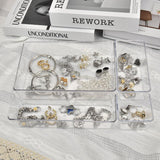 Manalete Drawer Organizers Set of 15, 4 Sizes Clear Plastic Drawer Organizers and Storage Bins for Kitchen, Bathroom, Office, Dresser Desk Drawer Organizer Tray for Jewelry, Makeup, Junk, Gadgets - Homesidy.com