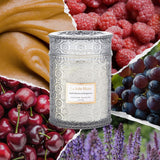 LA JOLIE MUSE Sahara Amber Candle – Bergamot, Clove &amp; Amber | 12 oz Large 2 - Wick Soy Wax Candle | 60 Hours Clean Burn | Gift - Ready for Hosts &amp; Gatherings | Elegant Home Décor - Homesidy.com