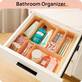 Vtopmart 25 PCS Clear Plastic Drawer Organizers Set, 4 - Size Versatile Bathroom and Vanity Drawer Organizer Trays, Storage Bins for Makeup, Bedroom, Kitchen Gadgets Utensils and Office - Homesidy.com