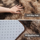 Shag Area Rugs for Bedroom Living Room,4X6 Ultra Soft Fluffy Area Rugs for Dorm, Indoor Carpet Nursery Rugs for Kids Girls Room Home Decor,Pink - Homesidy.com