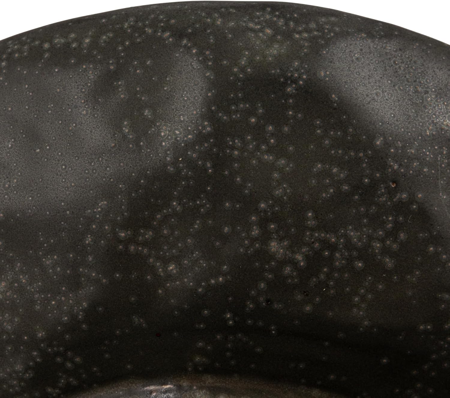 Creative Co - Op Stoneware Bowl w Reactive Glaze, White - Homesidy.com
