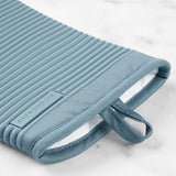KITCHENAID Ribbed Soft Silicone Oven Mitt 2 - Pack Set, 7.5&34;x13&34;, Milkshake - Homesidy.com