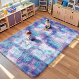 Ophanie Area Rugs for Living Room Bedroom, Upgrade Non - Slip Fluffy Soft Grey Shag Carpet, Indoor Floor Gray 4x6 Fuzzy Shaggy Living Room Plush Rug for Kids Home Dorm Decor Aesthetic - Homesidy.com