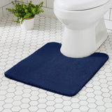 MINIDEAR Bathroom Rugs 24x17 Light Grey - Thick Elastic Foam Bath Mat, Ultra Soft &amp; Plush Fluffy, Non - Slip, Quick Dry, Absorbent Washable Floor Microfiber Mat for Tub, Home Decor Accessories - Homesidy.com