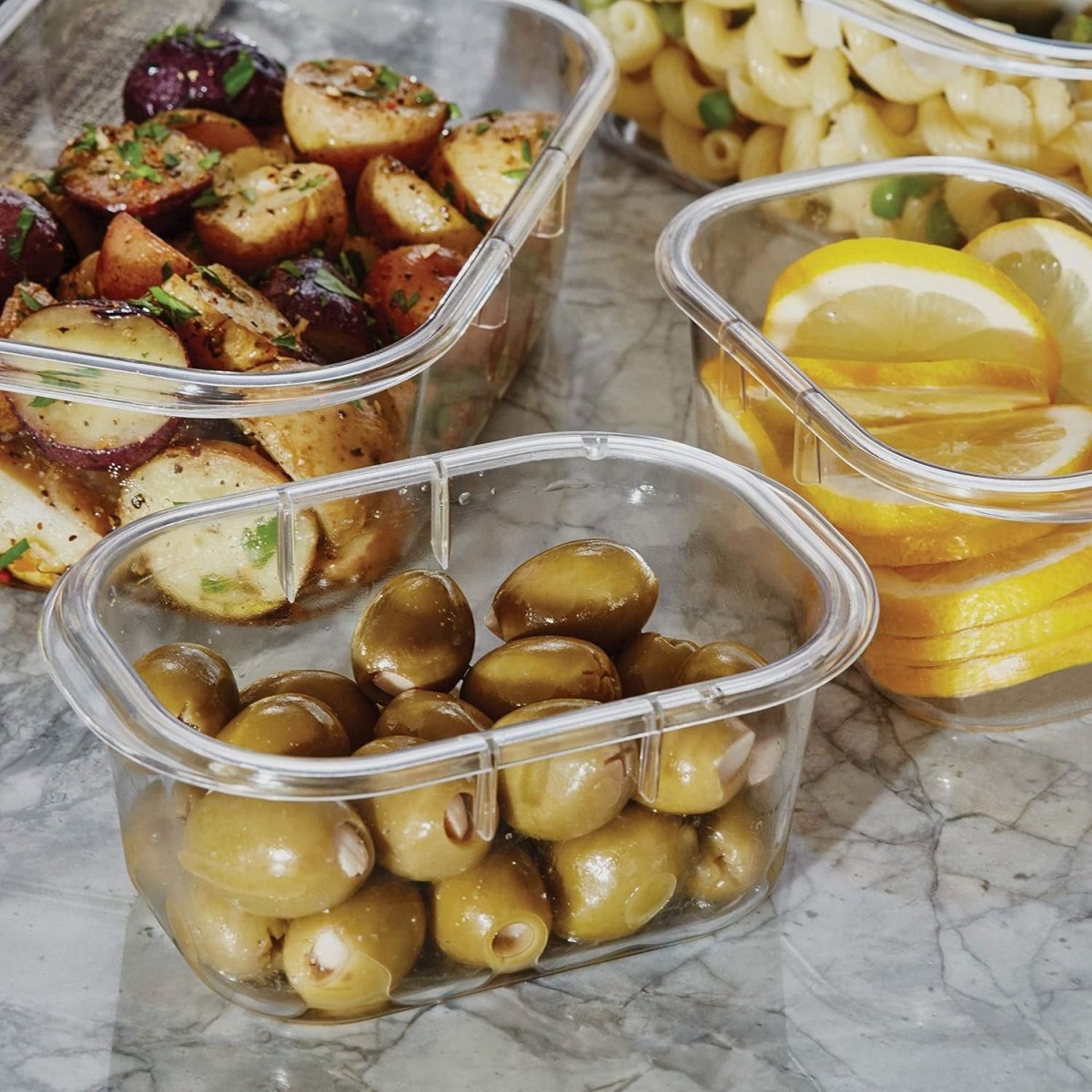 Rubbermaid Brilliance BPA - Free Airtight Food Storage Containers, 24 - Piece Set, Easy for Meal Prep, Lunch &amp; Leftovers - Homesidy.com
