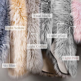 Ashler Faux Fur Rug, Fluffy White Small Sheepskin Rug, Ultra Soft 2x3 Ft Mat, Machine Washable Shag Mats, Nursery Throw for Bed, Living, Kids Room - Homesidy.com