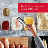Rubbermaid Brilliance BPA - Free Airtight Food Storage Containers, 24 - Piece Set, Easy for Meal Prep, Lunch &amp; Leftovers - Homesidy.com