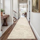Soalmost Washable Area Rug 8x10, Large Soft Rugs for Living Room Vintage Beige Carpet 8x10 Area Rugs for Bedroom Dining Room Non - Slip Stain Resistant Under Table Rug - Homesidy.com