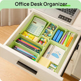 Vtopmart 25 PCS Clear Plastic Drawer Organizers Set, 4 - Size Versatile Bathroom and Vanity Drawer Organizer Trays, Storage Bins for Makeup, Bedroom, Kitchen Gadgets Utensils and Office - Homesidy.com