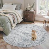 Soalmost Washable Area Rug 8x10, Large Soft Rugs for Living Room Vintage Beige Carpet 8x10 Area Rugs for Bedroom Dining Room Non - Slip Stain Resistant Under Table Rug - Homesidy.com