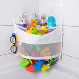 2 x Mesh Bath Toy Organizer 8 Ultra Strong Hooks – The Perfect Bathtub Toy Holder &amp; Bathroom or Shower Caddy – These Multi - use Net Bags Make Baby Bath Toy Storage Easy – For Kids &amp; Toddlers - Homesidy.com