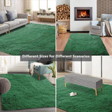 Shag Area Rugs for Bedroom Living Room,4X6 Ultra Soft Fluffy Area Rugs for Dorm, Indoor Carpet Nursery Rugs for Kids Girls Room Home Decor,Pink - Homesidy.com