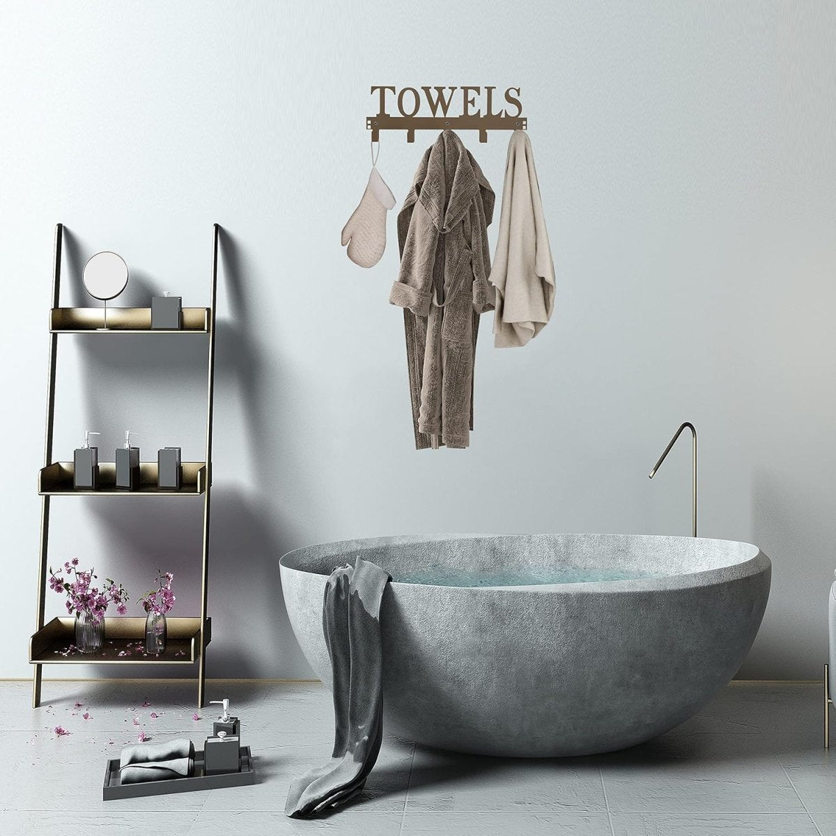 Kuhome Over The Door Hooks, Towel Holder for Bathroom, Door Mount Towel Rack Towel Hooks for Bedroom Beach Towels Bathrobe Wall Mount Hang on The Door Cabinet Cupboard Metal Sandblasted (Black) - Homesidy.com
