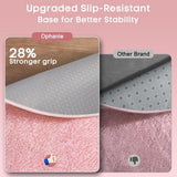 Ophanie Area Rugs for Living Room Bedroom, Upgrade Non - Slip Fluffy Soft Grey Shag Carpet, Indoor Floor Gray 4x6 Fuzzy Shaggy Living Room Plush Rug for Kids Home Dorm Decor Aesthetic - Homesidy.com