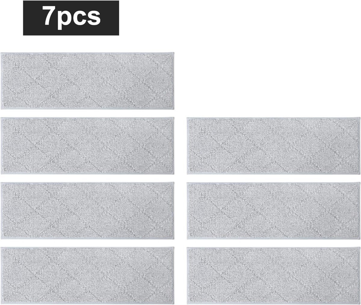 COSY HOMEER Edging Stair Treads Non - Slip Carpet Mat 28inX9in Indoor Stair Runners for Wooden Steps, Edging Stair Rugs for Kids and Dogs, 100% Polyester TPE Backing (15pc, Beige) - Homesidy.com
