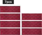 COSY HOMEER Edging Stair Treads Non - Slip Carpet Mat 28inX9in Indoor Stair Runners for Wooden Steps, Edging Stair Rugs for Kids and Dogs, 100% Polyester TPE Backing (15pc, Beige) - Homesidy.com
