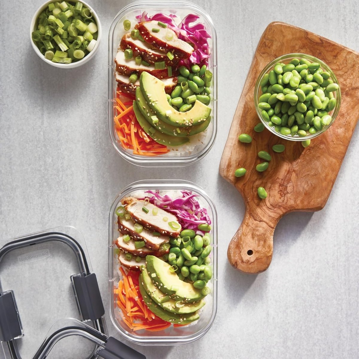 Rubbermaid Brilliance BPA - Free Airtight Food Storage Containers, 24 - Piece Set, Easy for Meal Prep, Lunch &amp; Leftovers - Homesidy.com
