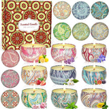 9 Pack 22.5oz in Total Scented Candles Gifts for Women,140 - 160 Hours Home Scented Candles,Aromatherapy Candle Gifts Set, Soy Wax Candles for Christmas Day, Birthday, Mothers Day, Valentines Day - Homesidy.com