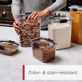 Rubbermaid Brilliance Pantry Airtight Food Storage Container, BPA - Free 7.8 Cup, Ideal for Brown Sugar - Efficient, Leak - Proof and Dishwasher - safe - Homesidy.com