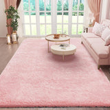 Ophanie Area Rugs for Living Room Bedroom, Upgrade Non - Slip Fluffy Soft Grey Shag Carpet, Indoor Floor Gray 4x6 Fuzzy Shaggy Living Room Plush Rug for Kids Home Dorm Decor Aesthetic - Homesidy.com